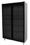 Black Glass Multifunctional Melamine Cabinet 1000-G