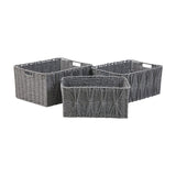 paper rope storage basket