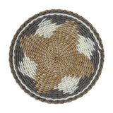 straw-woven wall decoration
