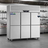 six-door dual-temperature refrigerator