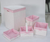 paper rope storage basket