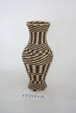 paper-woven vase