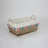 paper rope storage basket