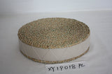 straw-plaited ottoman/zabuton
