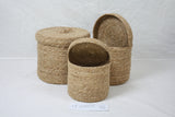 rush rope storage basket
