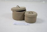 cotton thread rope storage basket