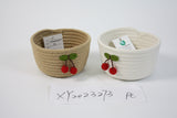 cotton thread rope storage basket