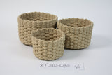 paper rope storage basket