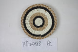 straw-woven wall decoration