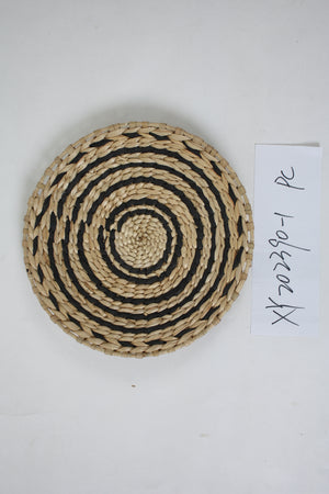 straw-woven wall decoration