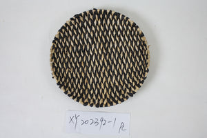 straw-woven wall decoration