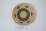 straw-woven wall decoration