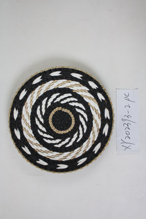 straw-woven wall decoration