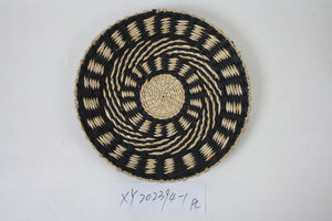 straw-woven wall decoration