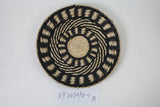 straw-woven wall decoration
