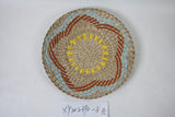 straw-woven wall decoration