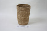 straw-woven flowerpot cover