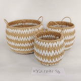 paper rope storage basket