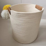 cotton thread rope storage basket