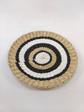 straw-woven wall decoration