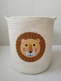cotton thread rope storage basket