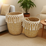 rush storage basket