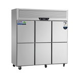 six-door dual-temperature refrigerator